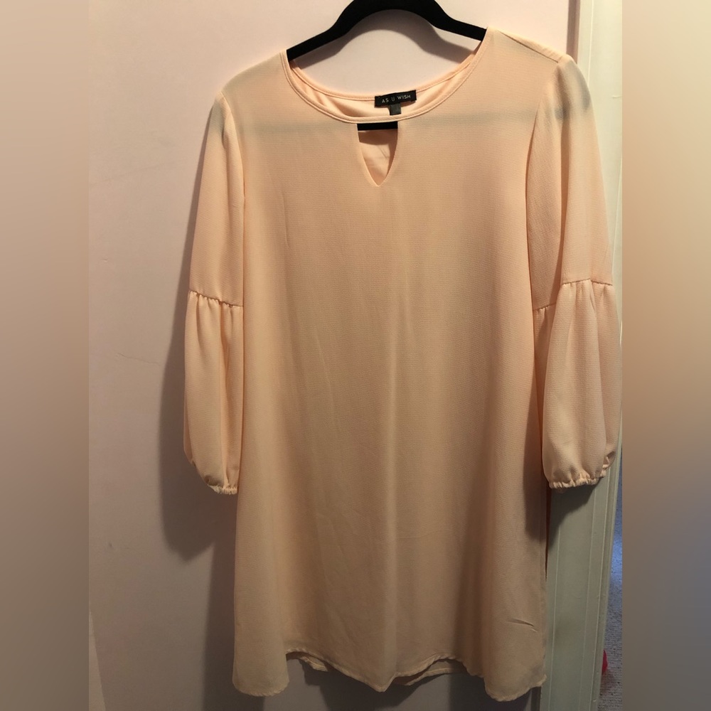 Peach Dress